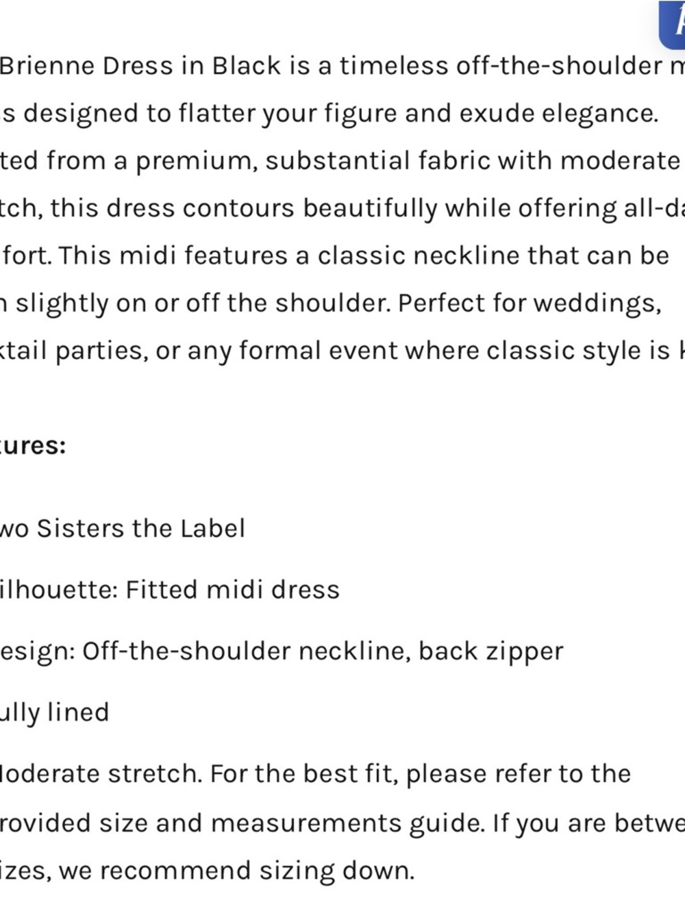 Black Off-Shoulder High-Low Ruffle Hem Dress - Picture 14 of 16